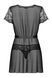 (SALE) Пеньюар Obsessive Alluria peignoir & thong S/M SX1124 фото 4