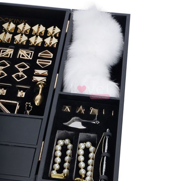 БДСМ-набір LOCKINK All-in-1 BDSM Play Kit - Crocodile Leather SX0819 фото