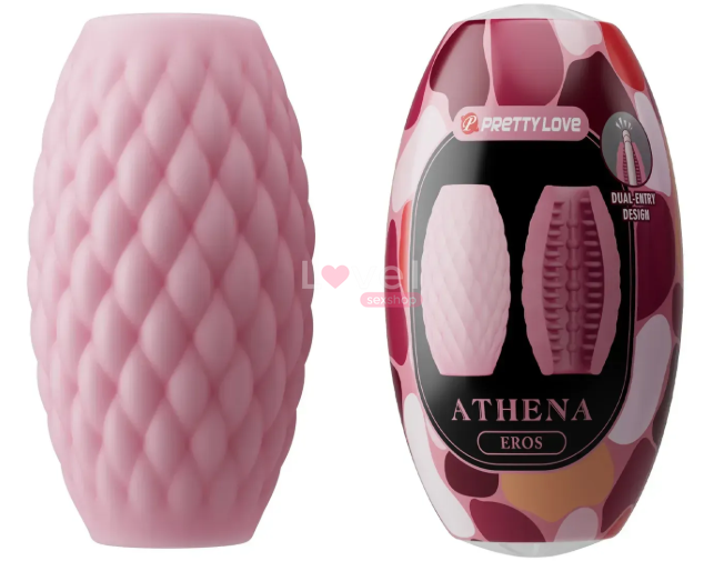 Мастурбатор яйце Pretty Love - Athena EROS Pink BM-00900T99-1 фото