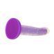 Фалоімітатор, що світиться в темряві, ADDICTION Rave 8&Prime;, Glow in the Dark Dildo Purple Confetti, 20,3 см SX1301 фото 6