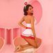 Эротический костюм медсестры JSY &laquo;Искусительница Надин&raquo; One Size, платье, пояс, обруч, трусики SX0393 фото 3