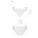 Трусики с прозрачной вставкой Passion PS002 PANTIES S, white SO4197 фото 5
