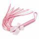 БДСМ батіг із бантом Avery Charm Whip, рожевий TNS1088 фото
