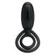 Ерекційне кільце з вібрацією на пеніс Pretty Love Penis Ring Black 6603BI0391 фото 9