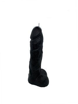 Свічка у вигляді члена Чистий Кайф Black size L, для збуджувальної атмосфери SO2856 фото