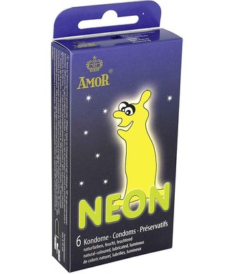Презервативи - Amor Neon, 6шт 8115050111 фото