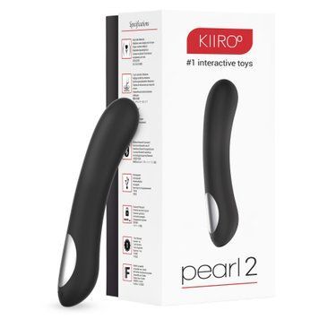 Интерактивный вибростимулятор точки G Kiiroo Pearl 2 Black SO2903 фото