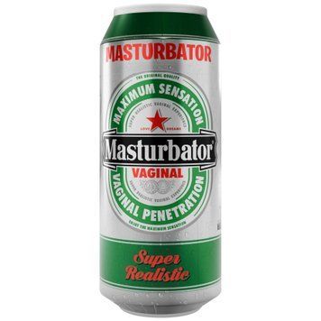 Мастурбатор-вагина Alive Heineken Vagina II в виде банки пива SX1392 фото