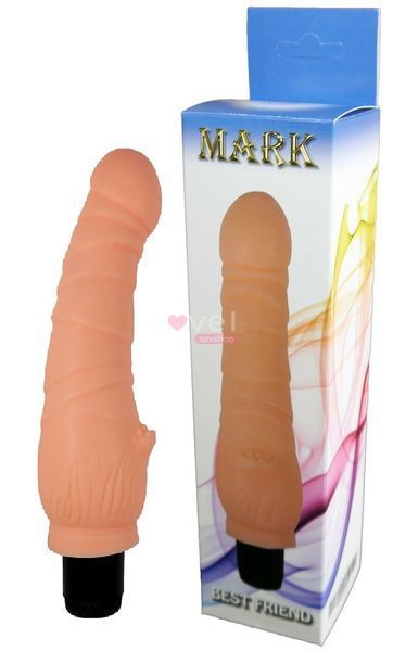 Вібратор BOSS Cyberskin - MARK, ( довжина 21 см, діаметр 4 см )  BS4600001 фото