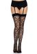 Ажурні панчохи із сердечками Leg Avenue Heart Black, one size SO7909 фото 4