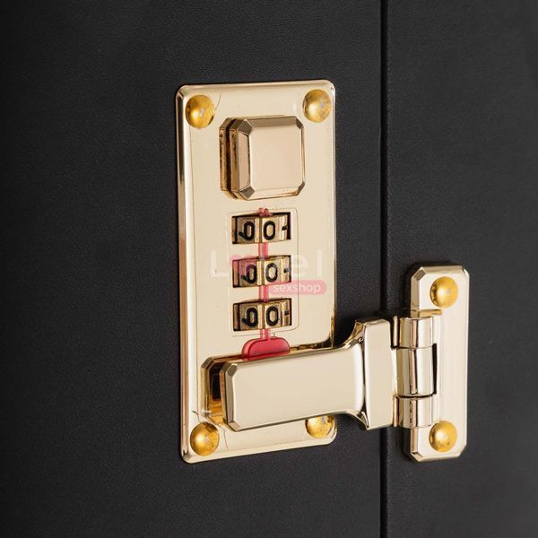 БДСМ-набір LOCKINK All-in-1 BDSM Play Kit, коричневий, ремені, маска, кляпи, анальні пробки, свічки SX0820 фото