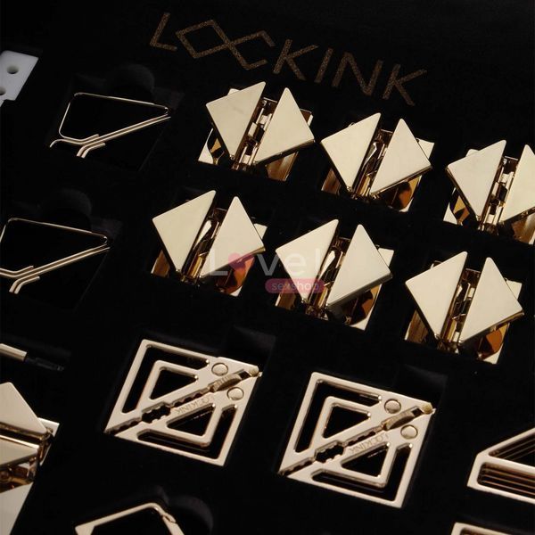 БДСМ-набір LOCKINK All-in-1 BDSM Play Kit, коричневий, ремені, маска, кляпи, анальні пробки, свічки SX0820 фото