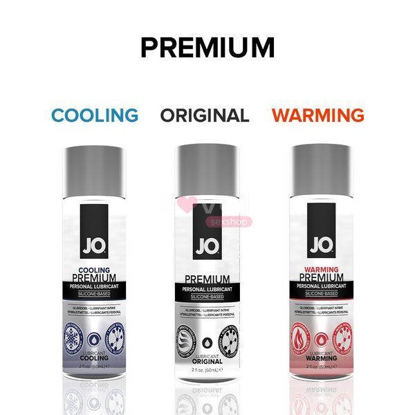 Лубрикант на силиконовой основе JO PREMIUM &mdash; ORIGINAL (120 мл) без консервантов SO1434 фото
