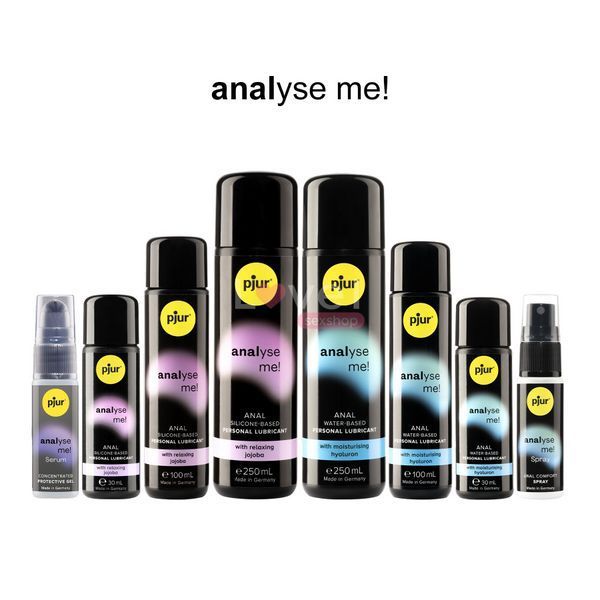 Анальная смазка pjur analyse me! Relaxing jojoba silicone 250 мл на силиконовой основе с маслом жожоба PJ11290 фото