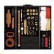 БДСМ-набір LOCKINK All-in-1 BDSM Play Kit, коричневий, ремені, маска, кляпи, анальні пробки, свічки SX0820 фото 1