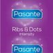 Стимулирующие презервативы Pasante Ribs&Dots Intensity, 3 шт 500668-01 фото 1