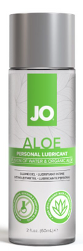 Змазка на водній основі JO H2O Organic Aloe (60 мл), зволожувальний та заспокійливий ефект SX0721 фото