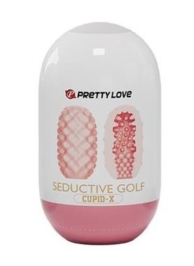 Мастурбатор яйцо Pretty Love Seductive Golf Cupid X Egg Pink 6603BI1211 фото
