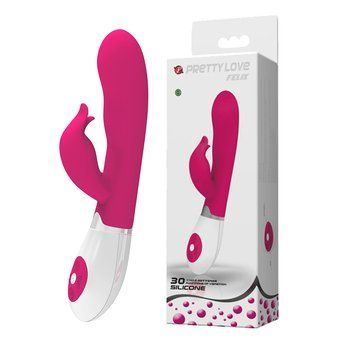 Вибратор - кролик Pretty Love Felix Vibrator Pink 6603BI0194 фото