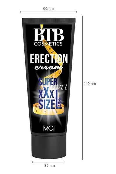 Крем для эрекции и увеличения члена BTB XXL CREAM (100 мл) SO7526 фото