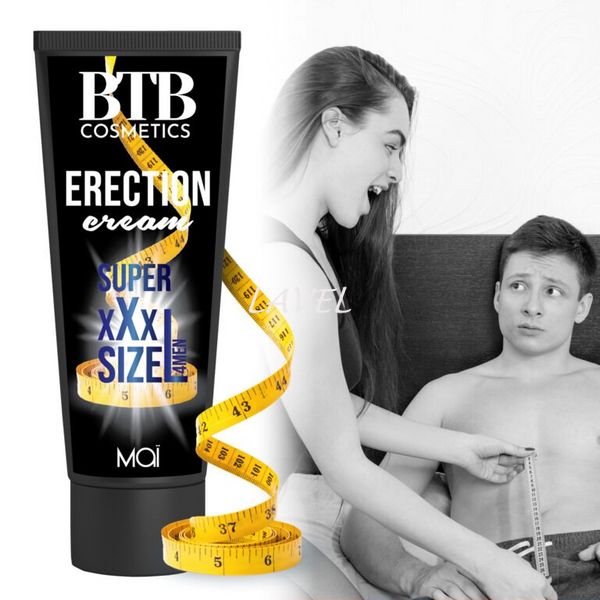 Крем для ерекції і збільшення члена BTB XXL CREAM (100 мл) SO7526 фото