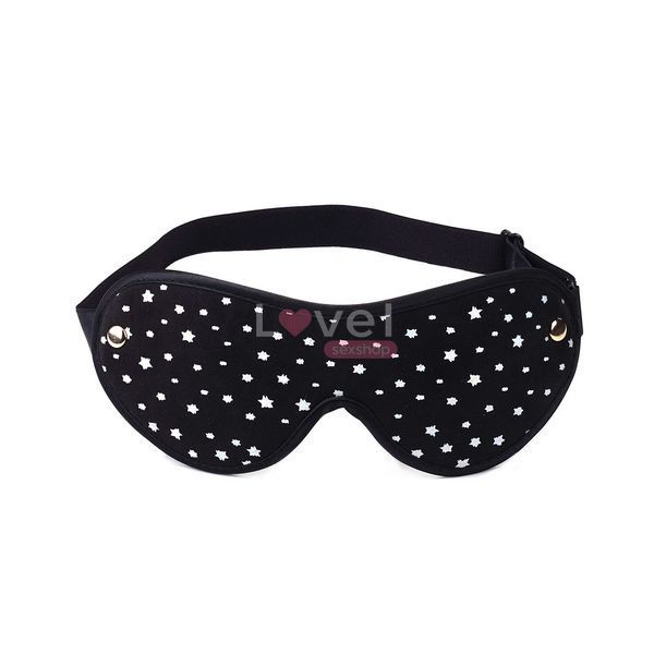 Набір Liebe Seele Stary Nights 7pcs Bondage Kit, фіксатори, нашийник з повідцем, кляп, флогер, маска SO9508 фото