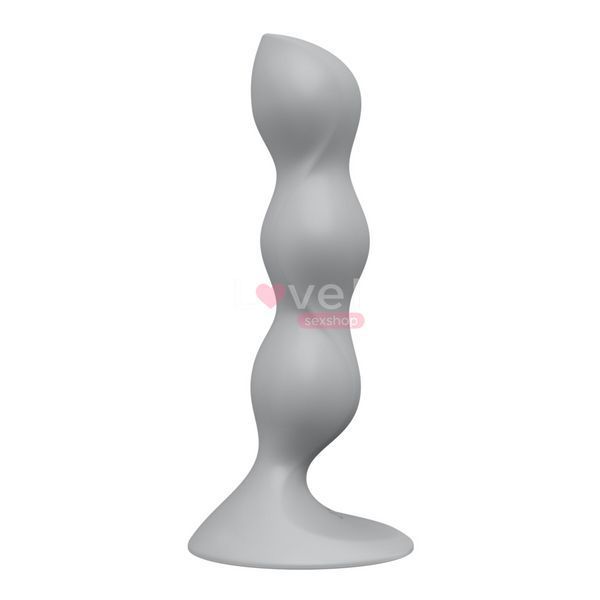 Анальний стимулятор-намистини Satisfyer Triple Ball-R Grey SX3547 фото