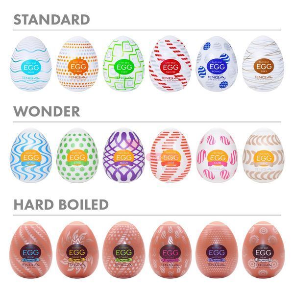 Мастурбатор-яйцо Tenga Egg Wavy SX4017 фото