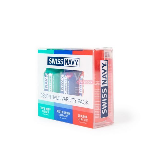 Набір Swiss Navy Essentials Variety Pack 3 х 30 мл SX1362 фото