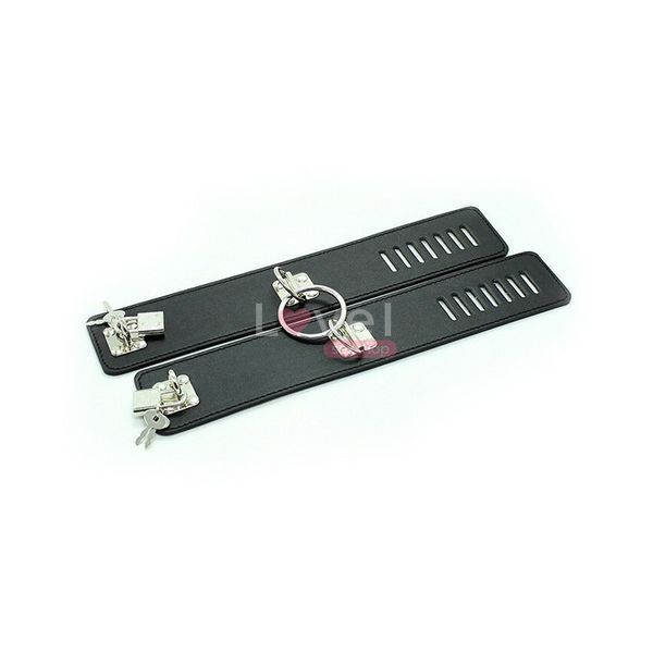 Наручники DS Fetish Hasp-style wrist restraints black 252412024 фото