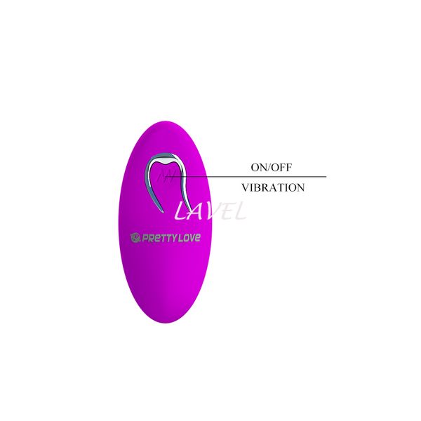 Віброяйце - Pretty Love Joanne Vibrating Egg Purple 6603BI0585 фото