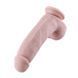 Силиконовый фаллоимитатор для секс-машин Hismith 8.3&Prime; Silicone Dildo, изогнутый, система KlicLok SO6205 фото 4