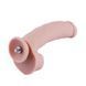 Силиконовый фаллоимитатор для секс-машин Hismith 8.3&Prime; Silicone Dildo, изогнутый, система KlicLok SO6205 фото 1