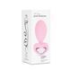 Анальная пробка - Silicone Anal Plug With Heart Crystal Base Pink 62530026-00253 фото 1