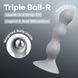 Анальний стимулятор-намистини Satisfyer Triple Ball-R Grey SX3547 фото 6