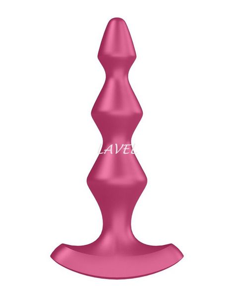 Анальный стимулятор-бусины с двумя моторами Satisfyer Lolli-Plug 1 Berry SO4925 фото