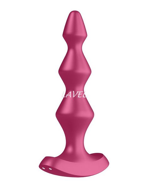 Анальный стимулятор-бусины с двумя моторами Satisfyer Lolli-Plug 1 Berry SO4925 фото