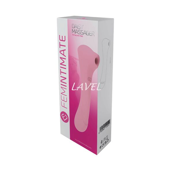 Вакуумный клиторальный стимулятор Femintimate Daisy Massager Pink SO7331 фото