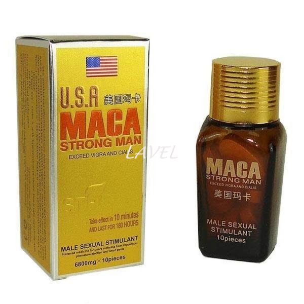 Таблетки Maca Strong man, 10шт BIO_60018 фото