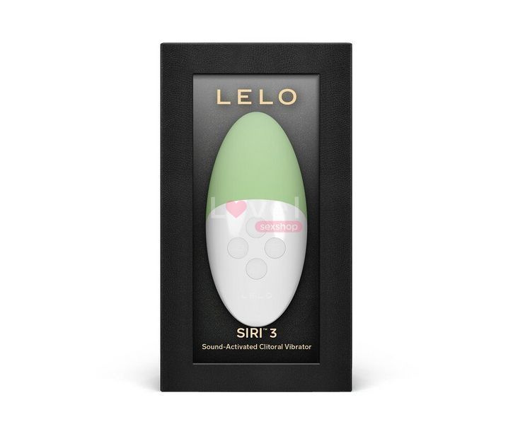 Музыкальный вибратор для клитора LELO SIRI 3 Green, вибрации в ритме звуков без смартфона SX0695 фото