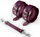 Поножі Feral Feelings &ndash; Ankle Restraints, натуральна шкіра, burgundy SO8259 фото 1