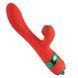 Вібратор-кролик з флогером LOCKINK SEVANDA Whip Vibrating Massage Wand - Red & Green SX0903 фото 6