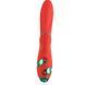Вібратор-кролик з флогером LOCKINK SEVANDA Whip Vibrating Massage Wand - Red & Green SX0903 фото 7
