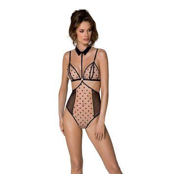 Боди Passion DOMINICA BODY S/M, beige SO8425 фото