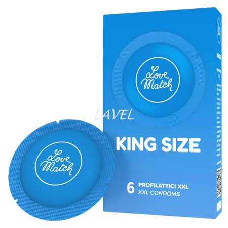 Презервативы - Love Match King Size, 60 мм, 6шт 8118000015 фото