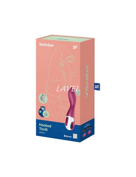 Смарт вібратор точки G Satisfyer Heated Thrill з функцією підігріву SO6087 фото