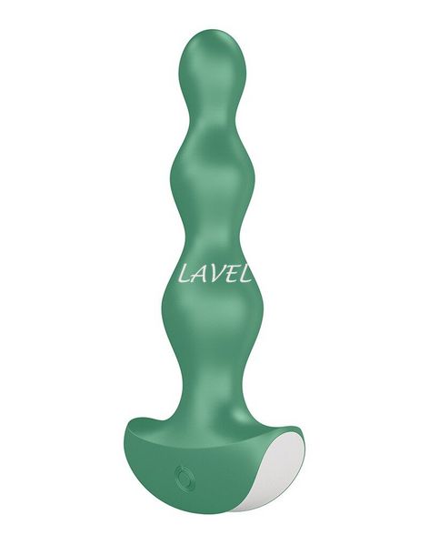 Анальный стимулятор-бусины с двумя моторами Satisfyer Lolli-Plug 2 Green SO4926 фото