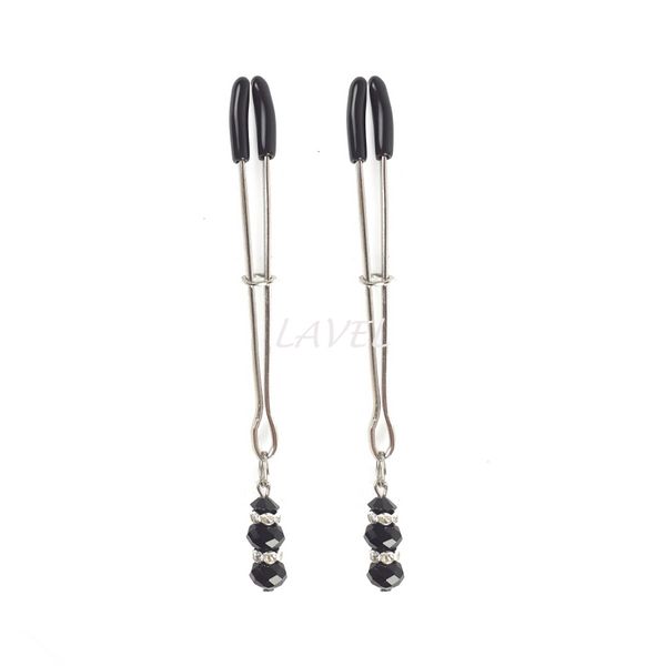 Затискач для сосків Art of Sex - Nipple Clamps Lovely Black SO5860 фото