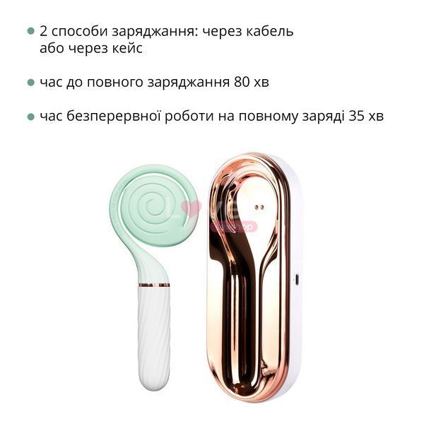 Пульсатор с вакуумной стимуляцией Otouch LOLLIPOP Teal SO9427 фото