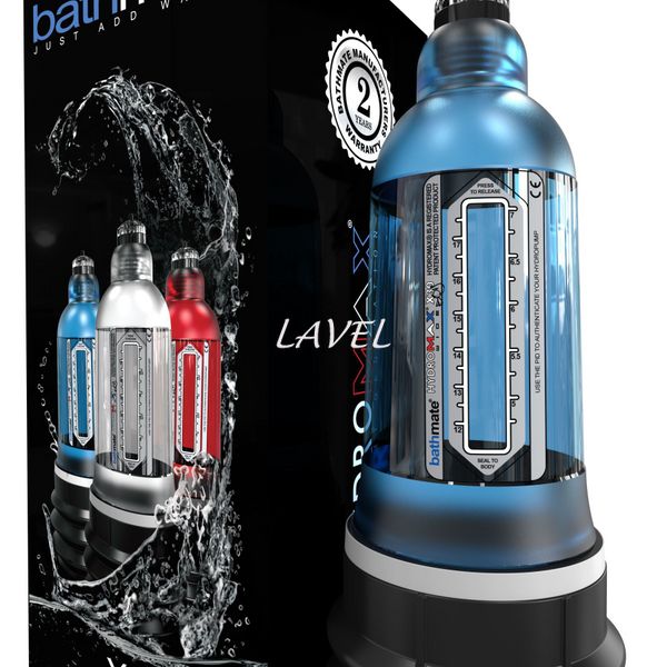 Гидропомпа Bathmate Hydromax 7 WideBoy Blue (X30) для члена длиной от 12,5 до 18см, диаметр до 5,5см SO1959 фото